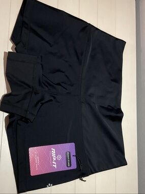 RIP-IT Women's High-Rise Black Volleyball Shorts